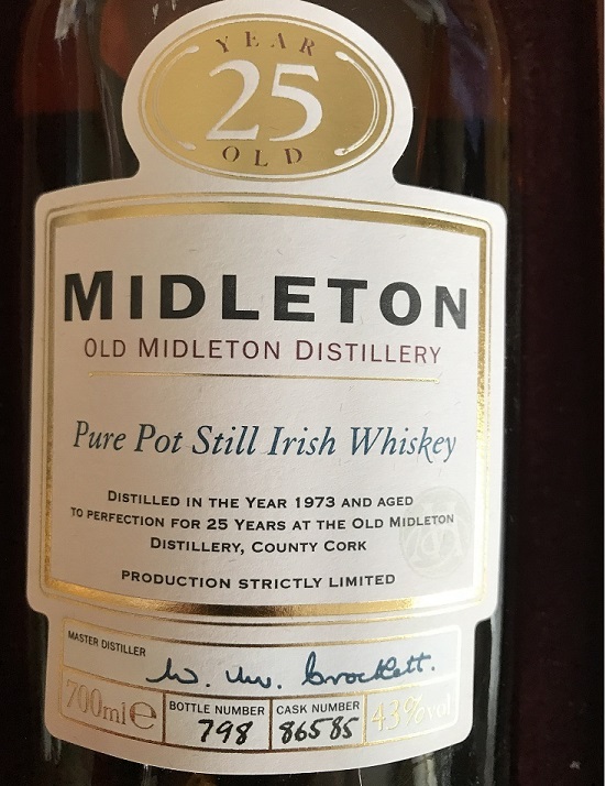 Midleton 25 yr old bottle.JPG